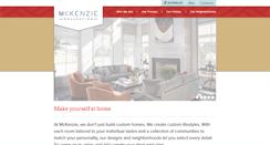 Desktop Screenshot of mckenziecollection.com